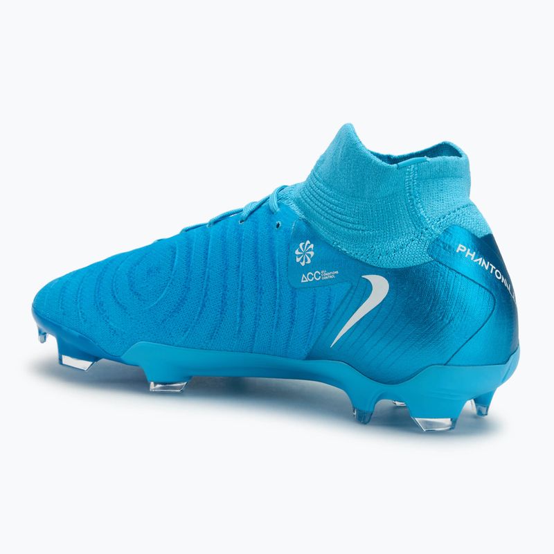 Férfi focicipő Nike Phantom Luna II Pro FG blue fury / white 3