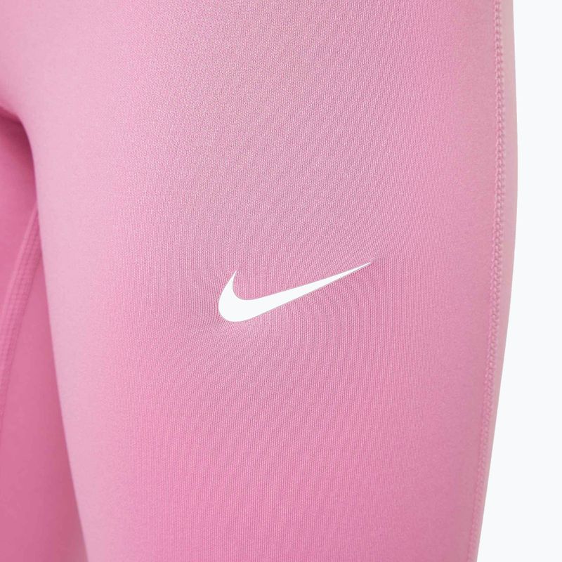 Gyerek leggings Nike Pro Dri-FIT Magic Flamingo/White 5