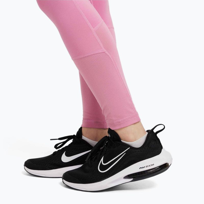 Gyerek leggings Nike Pro Dri-FIT Magic Flamingo/White 6