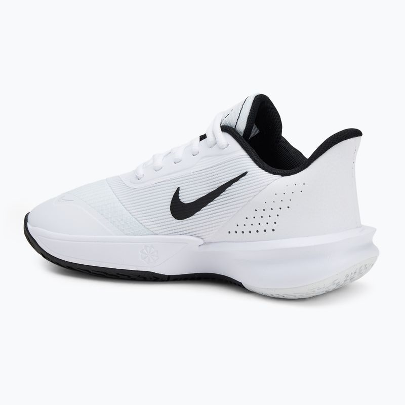 Férfi kosárlabda cipő Nike Precision 7 fehér/fekete 3