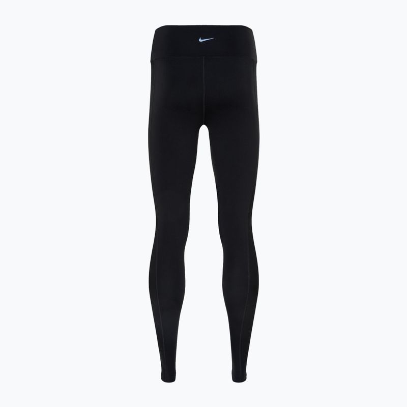 Női leggings Nike One Wrap High-Waist 7/8 black/cool grey 2