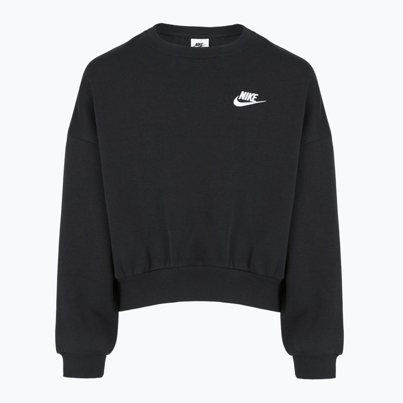 Nike Sportswear Club Fleece fekete/fehér gyermek melegítőfelső 5