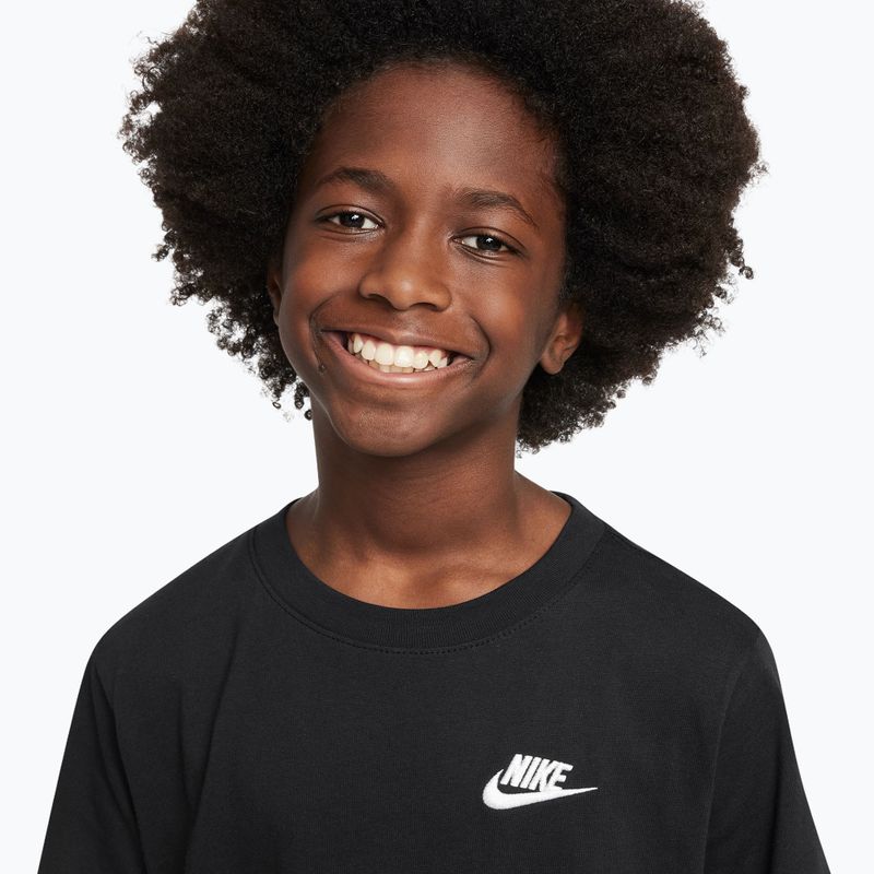 Gyerek póló Nike Sportswear black 7