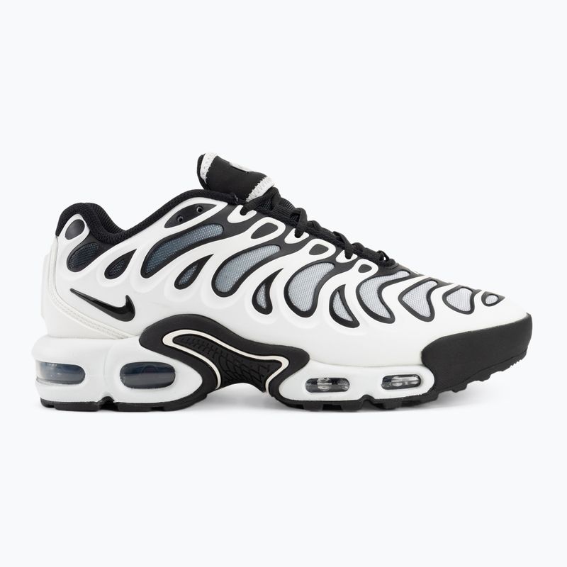 Férfi Nike Air Max Plus Drift fehér/metál ezüst/fekete cipő 2