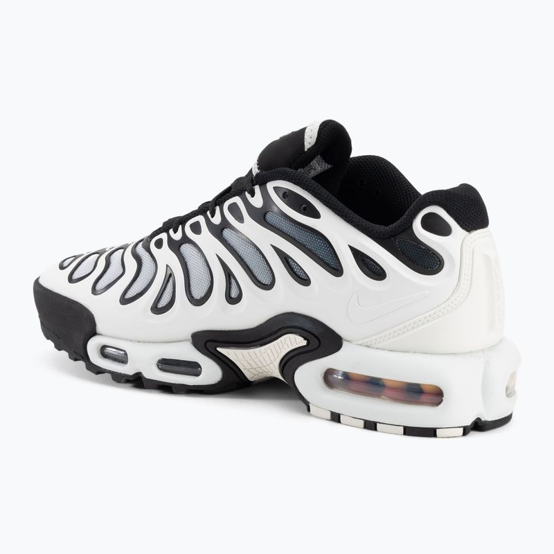 Férfi Nike Air Max Plus Drift fehér/metál ezüst/fekete cipő 3