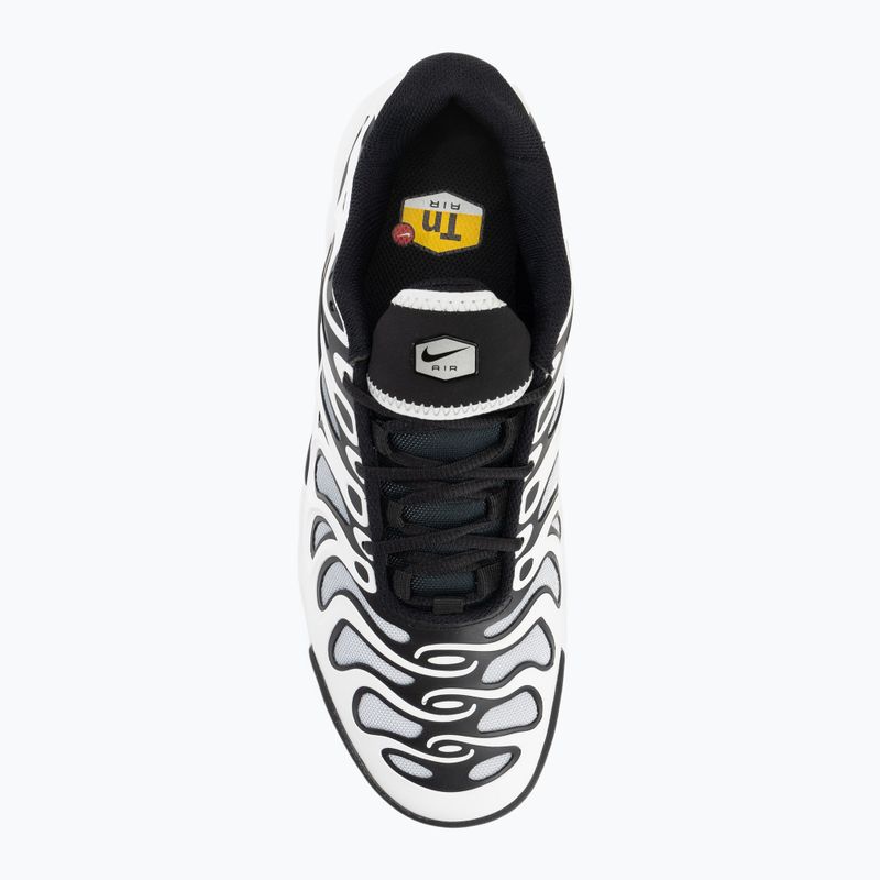 Férfi Nike Air Max Plus Drift fehér/metál ezüst/fekete cipő 5