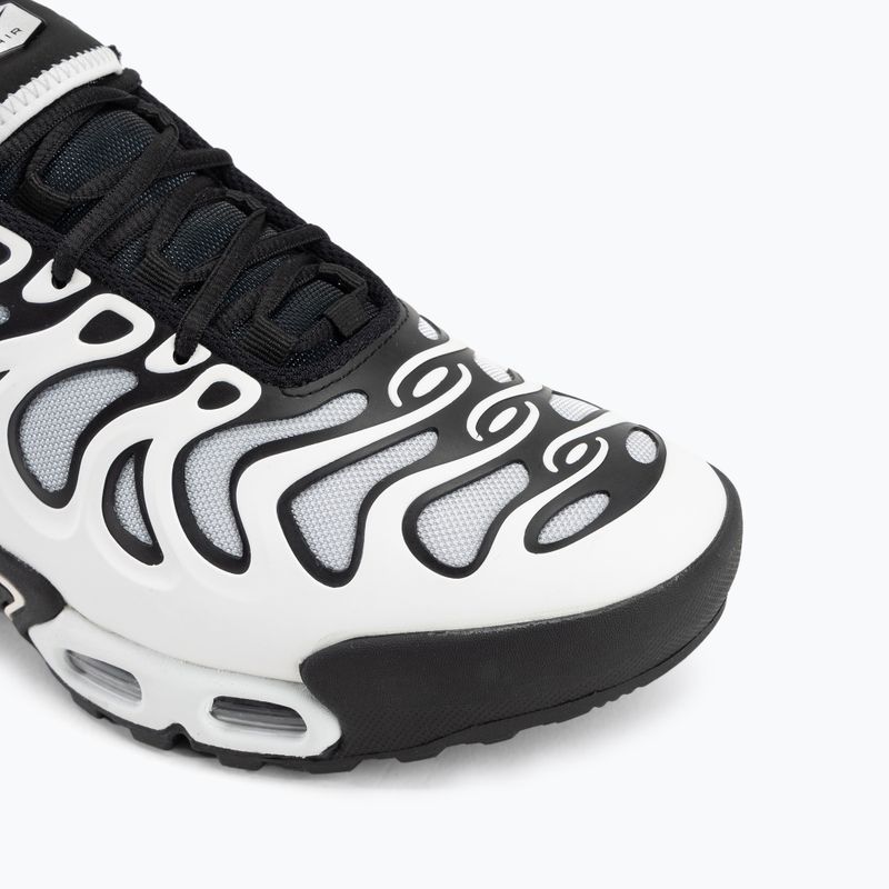 Férfi Nike Air Max Plus Drift fehér/metál ezüst/fekete cipő 7