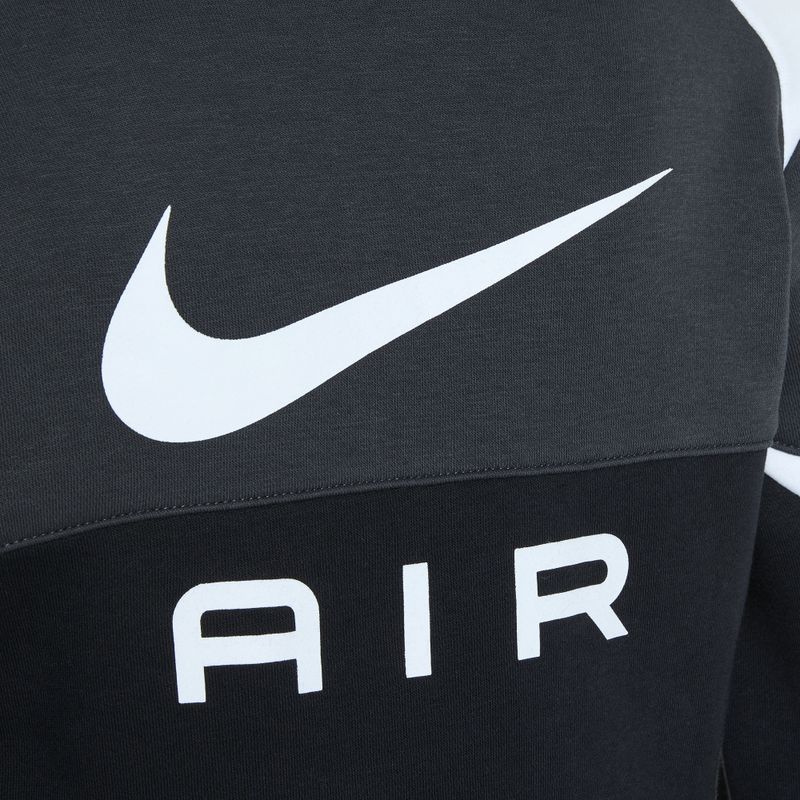 Nike Air Crew gyermek pulóver fekete / antracit / fehér / fehér / fehér 4