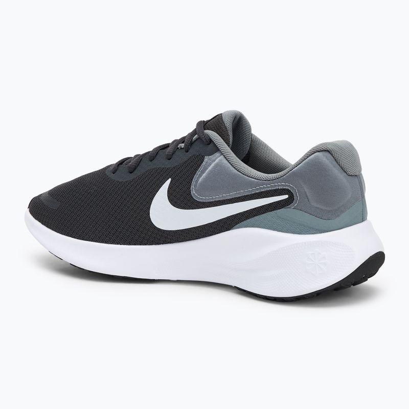 Férfi Nike Revolution 7 futócipő antracit/ fehér/ hideg szürke/ fekete 3