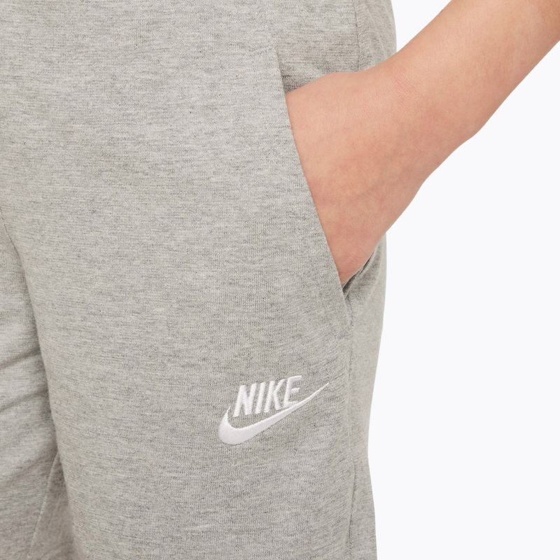 Gyerek rövidnadrág Nike Sportswear Club 6" dark grey heather/white 7