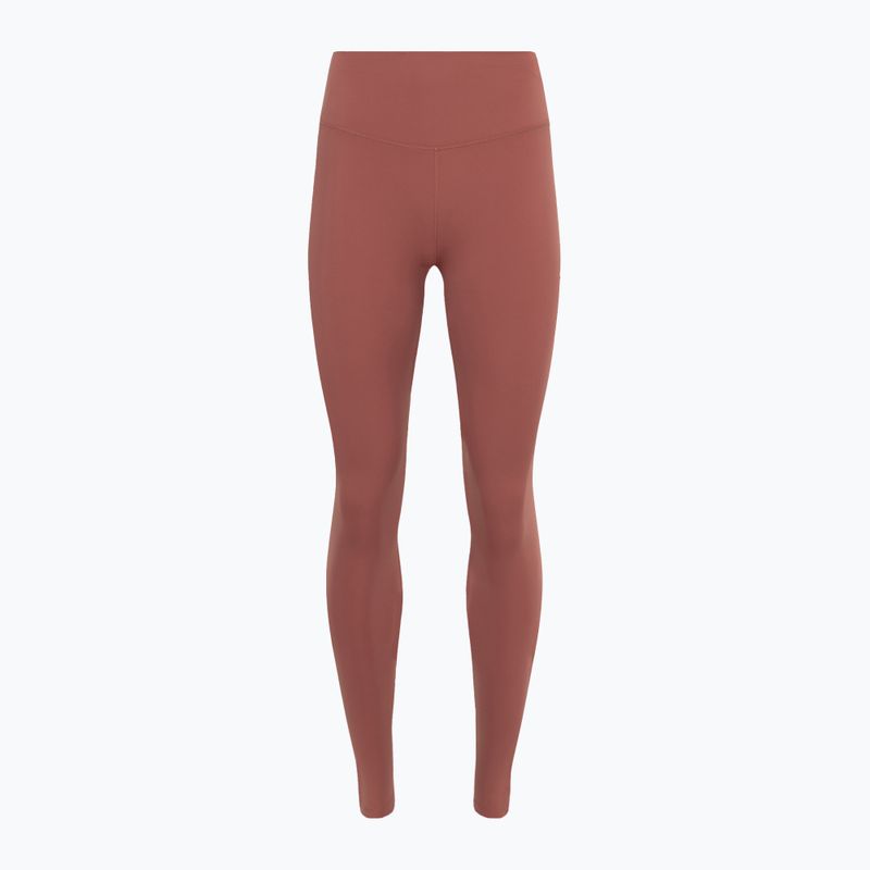 Női Nike One High-Waisted Full Lenght leggings canyon rózsaszín/fekete