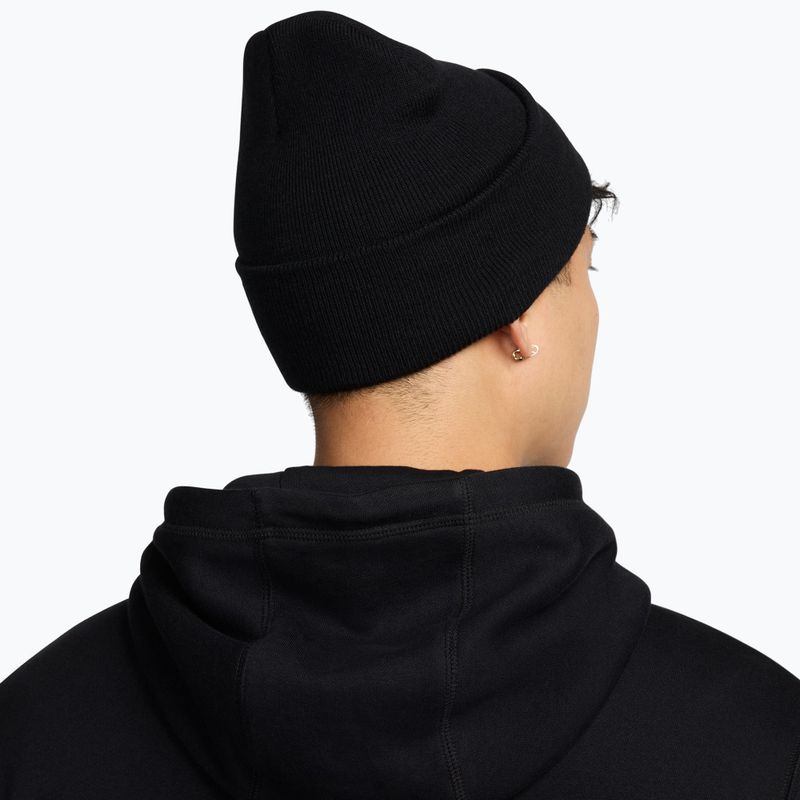 Téli sapka Nike Peak Swoosh Beanie black/white 2