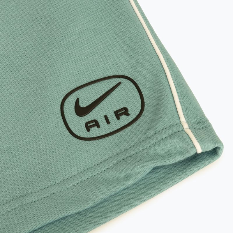 Férfi rövidnadrág Nike Air French Terry denim turqoise/white/black 3