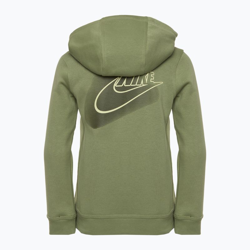 Nike Sportswear Standard Issue olajzöld gyermek melegítőfelső 2