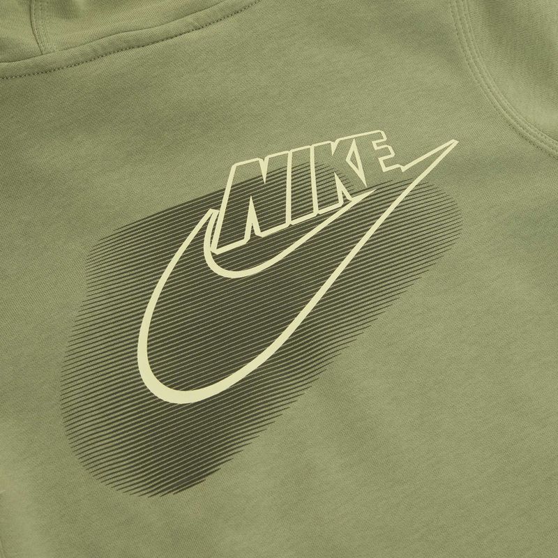 Nike Sportswear Standard Issue olajzöld gyermek melegítőfelső 4