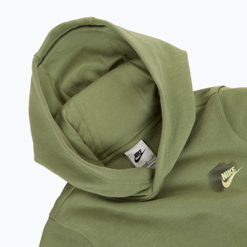 Nike Sportswear Standard Issue olajzöld gyermek melegítőfelső 5