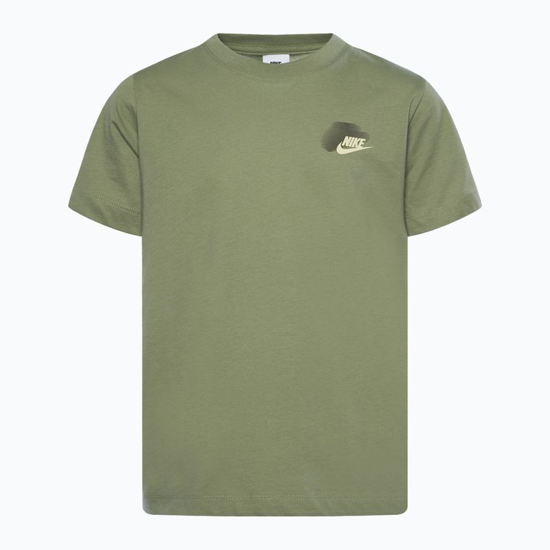 Gyerek póló Nike Sportstwear Standard Issue oil green