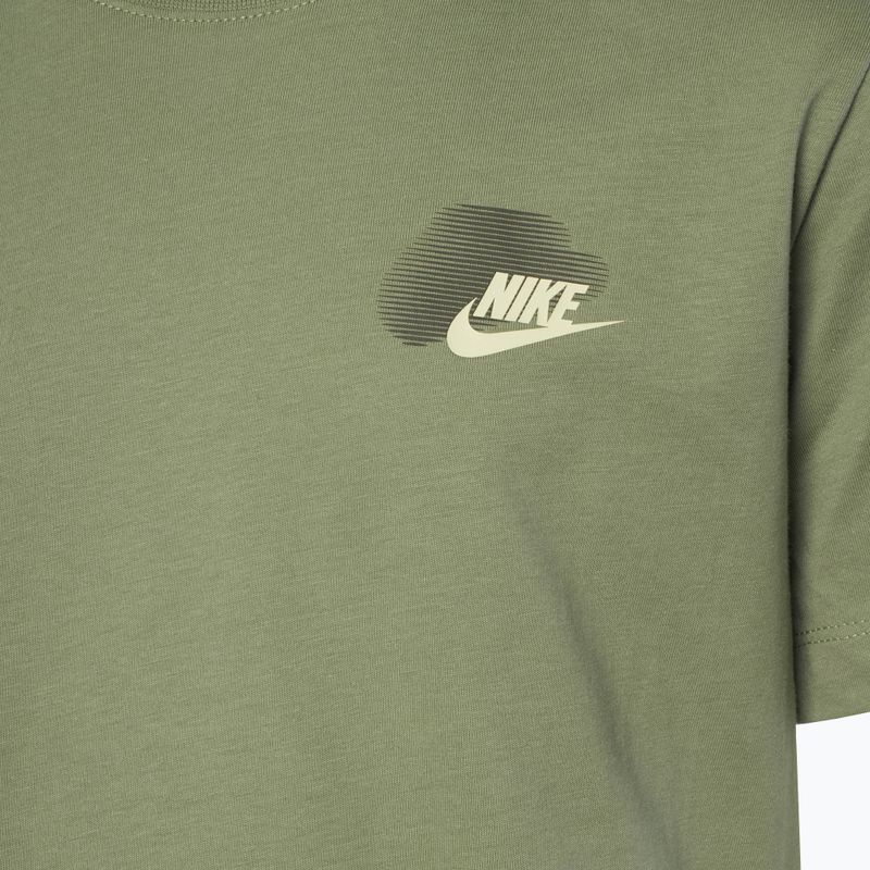 Gyerek póló Nike Sportstwear Standard Issue oil green 3