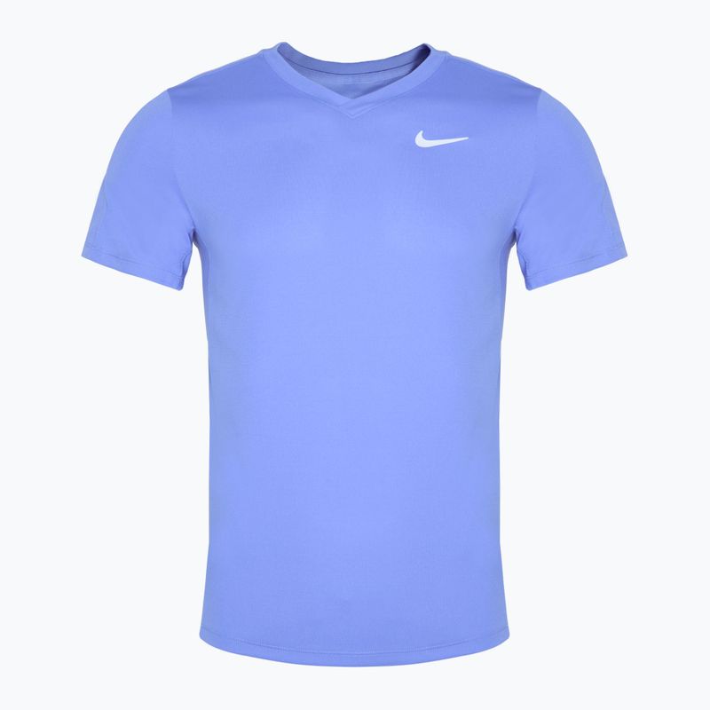 Férfi Nike Court Dri-FIT Victory teniszpóló királyi pulzus / fehér