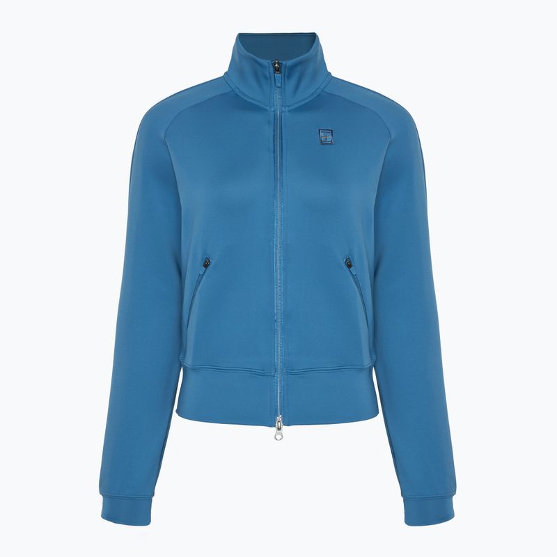 Női tenisz pulóver Nike Court Dri-Fit Heritage FZ égei vihar / égei vihar