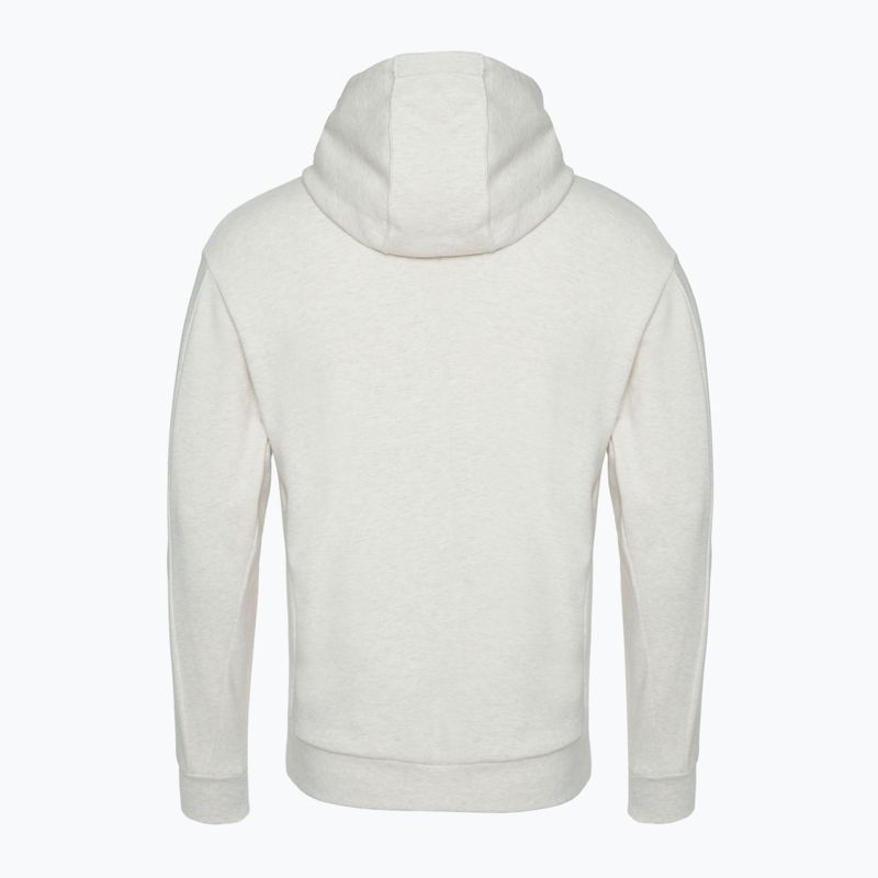 Férfi tenisz pulóver Nike Court Dri-Fit Heritage Hoodie világos árnyalatú fa barna / halvány elefántcsont 2