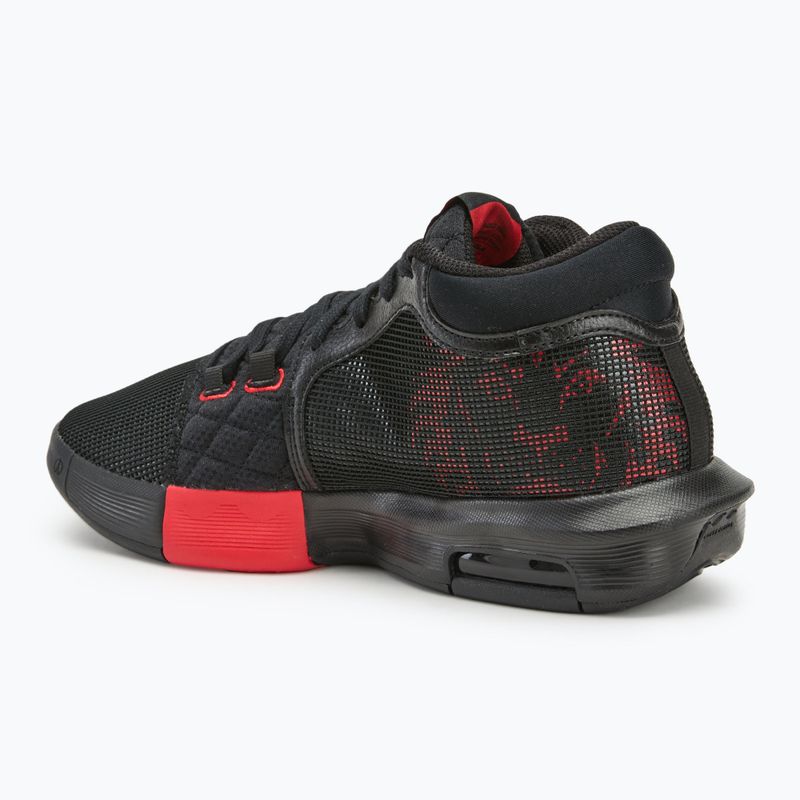 Férfi kosaras cipő Nike LeBron Witness 8 black/ university red/ white 3
