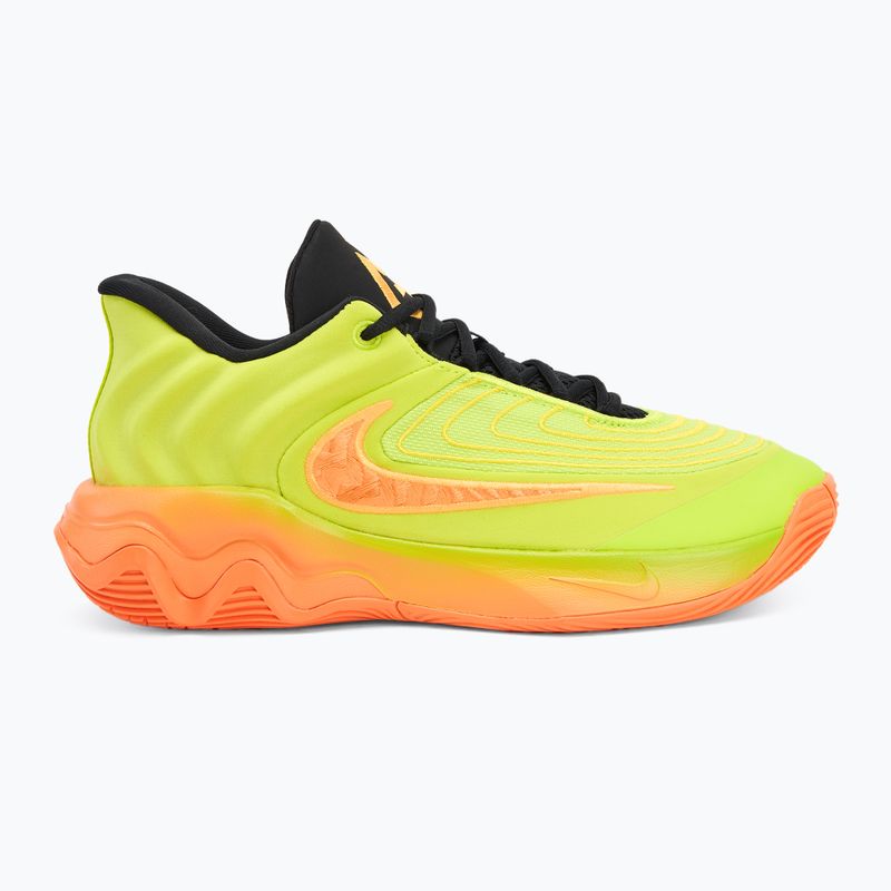 Nike Giannis Halhatatlanság 4 cyber / napóra / villám / fényes mandarin kosárlabda cipő 2