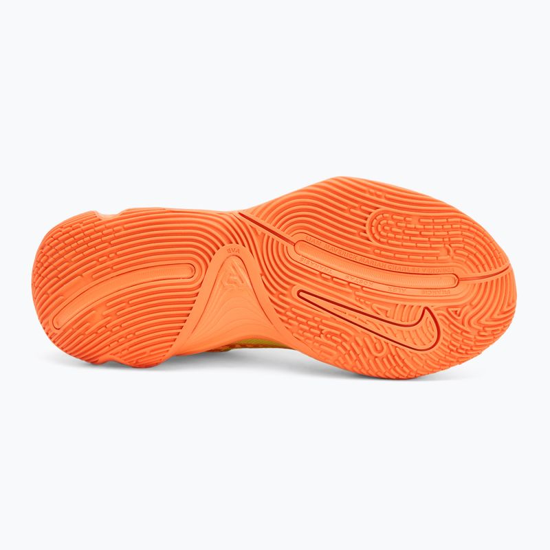 Nike Giannis Halhatatlanság 4 cyber / napóra / villám / fényes mandarin kosárlabda cipő 4