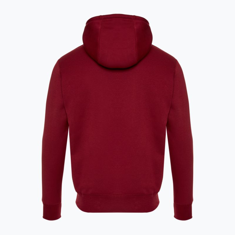 Férfi Nike Club Fleece kapucnis pulóver csapat piros/csapat piros 2