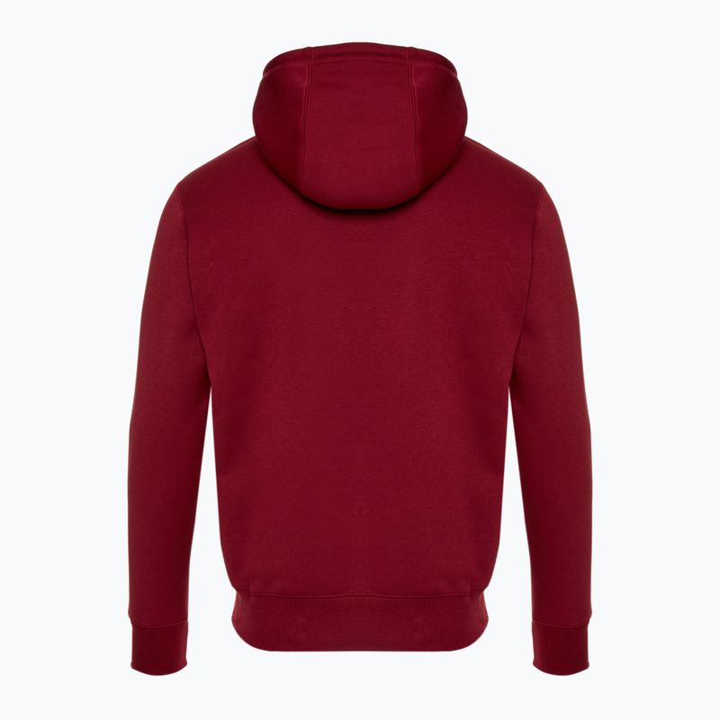 Férfi pulóver Nike Club Fleece Hoodie team red/team red 2