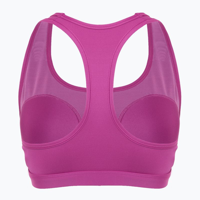 Sportmelltartó Nike Swoosh Medium Support hot fuchsia/white 2