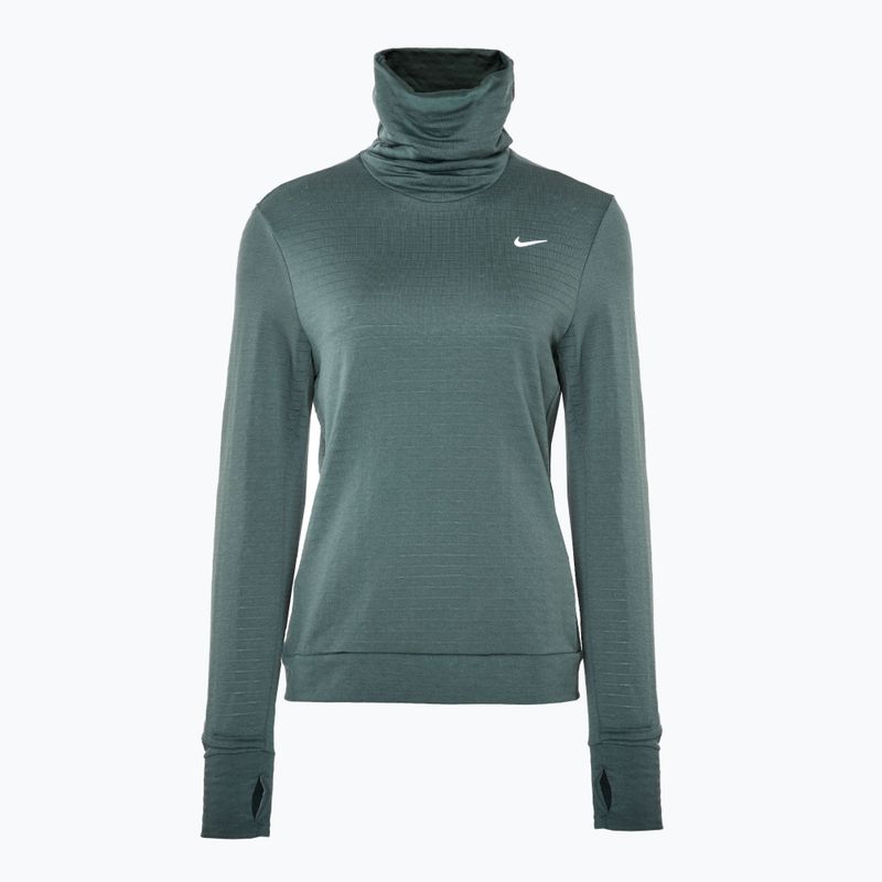 Női futópulóver Nike Therma-FIT Swift Element vintage green/reflective silver