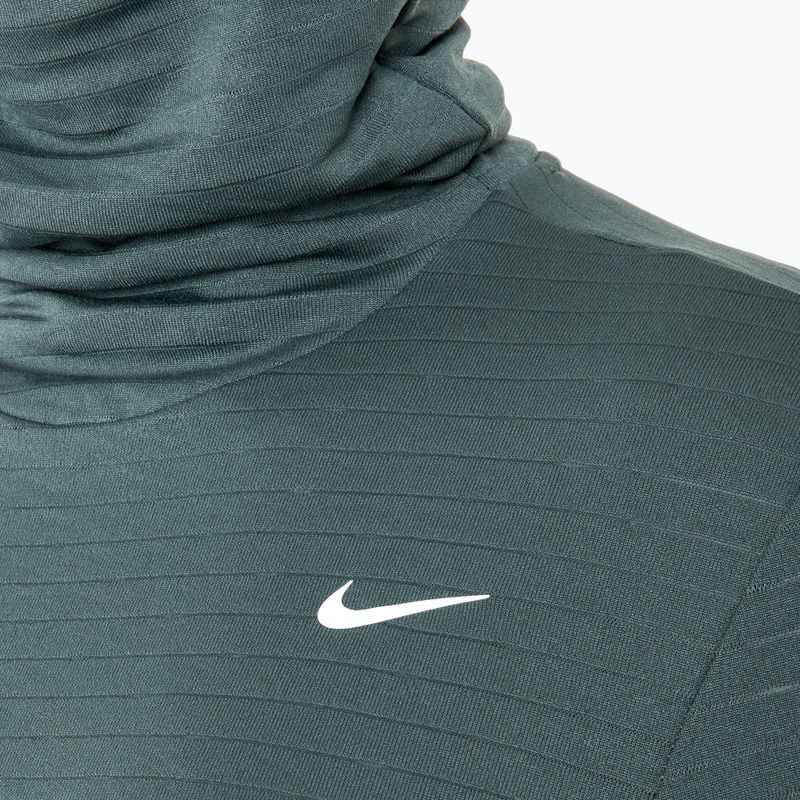 Női futópulóver Nike Therma-FIT Swift Element vintage green/reflective silver 3