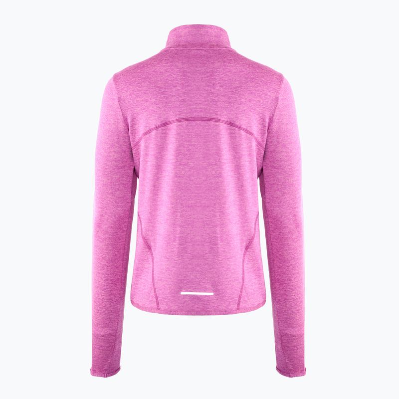 Nike Swift Element UV 1/4-Zip női futó hosszú ujjú meleg fukszia/szilva por/szőrtakaró 2