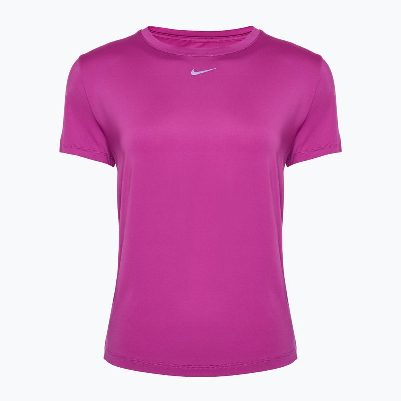 Női Nike One Classic Dri-Fit póló forró fukszia/fekete színben