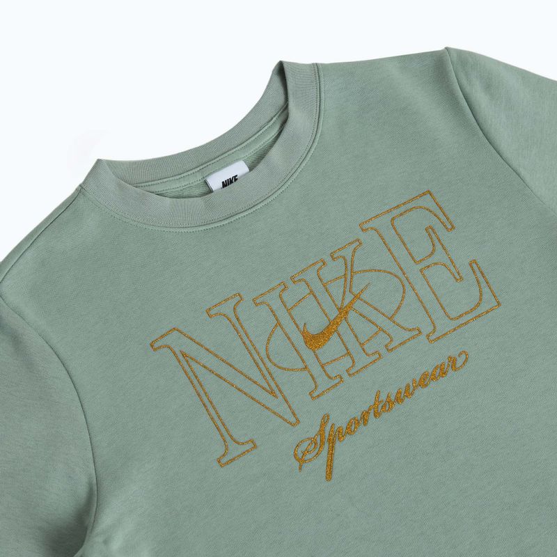 Női Nike Sportswear Club Fleece jade horizon melegítőfelső 3