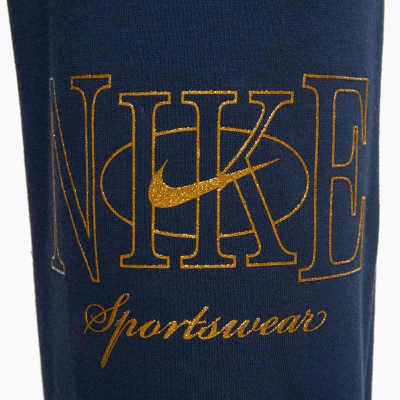 Női Nike Sportswear Club Fleece obszidián színű nadrág 3
