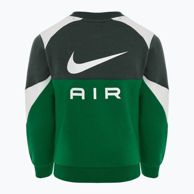 Gyerek pulóver Nike Air Crew malachite/vintage green/sail/sail 2