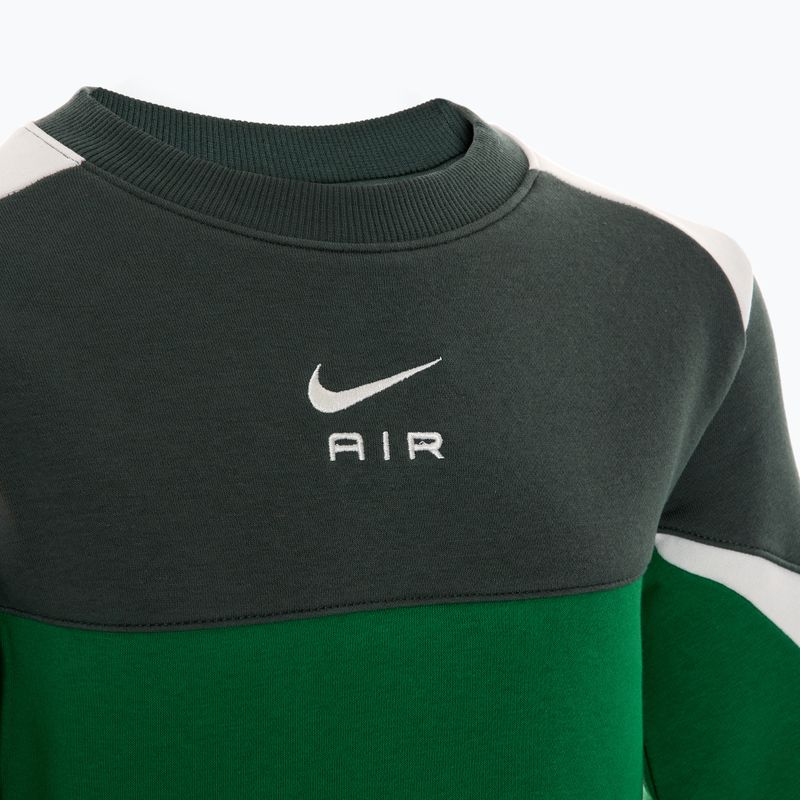 Gyerek pulóver Nike Air Crew malachite/vintage green/sail/sail 3