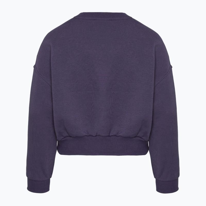 Nike Sportswear Club Fleece sötét mazsola / fehér gyermek melegítőfelső 2
