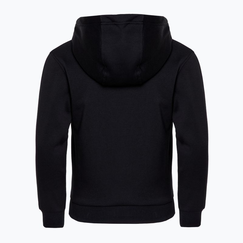 Gyerek pulóver Nike Sportswear Club Fleece black/yellow 2