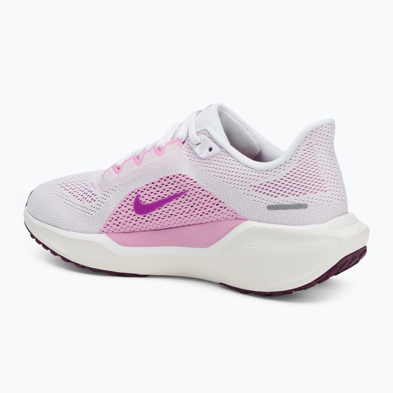 Nike Pegasus 41 női futócipő fehér/fekete/ beyond pink/ hyper violet 3