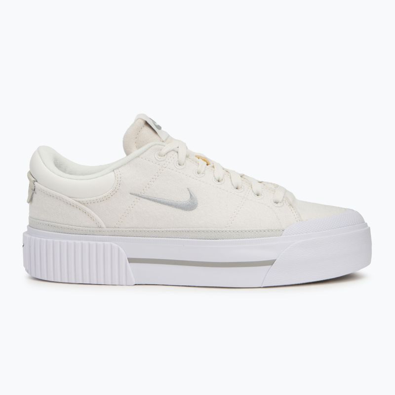 Női cipő Nike Court Legacy Lift summit white/white/phantom/light smoke grey 2