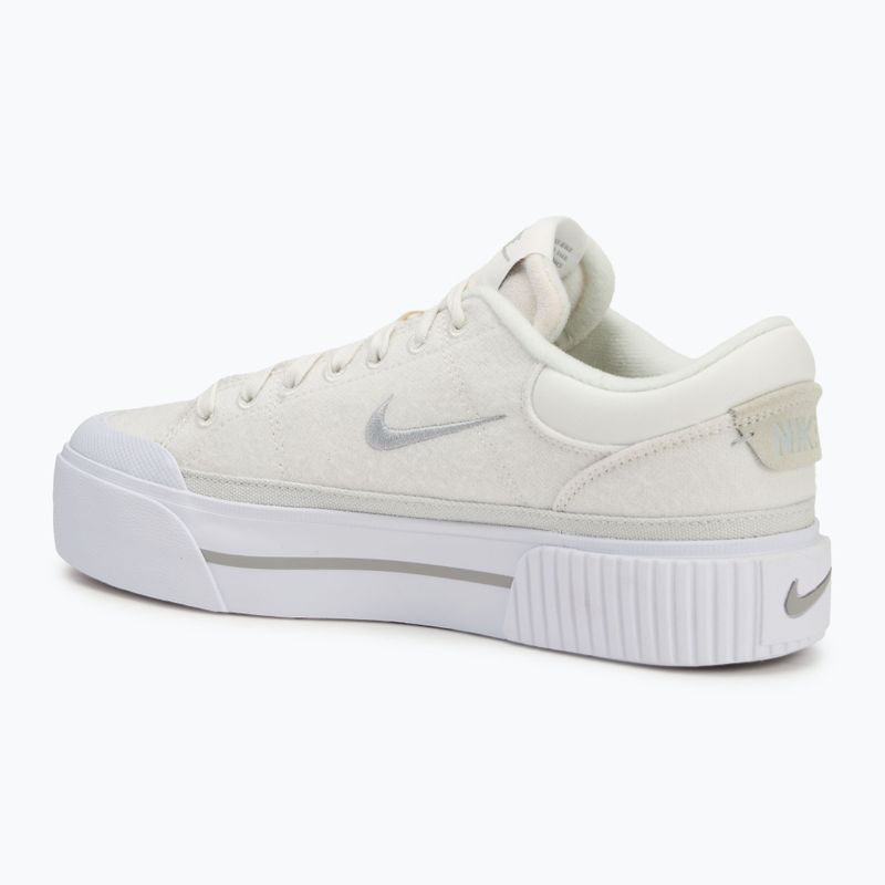 Női cipő Nike Court Legacy Lift summit white/white/phantom/light smoke grey 3