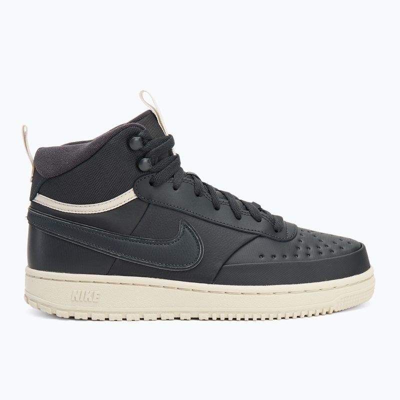 Férfi Nike Court Vision Mid elemi sötét füstszürke/világos csont/sötét füstszürke cipő 2