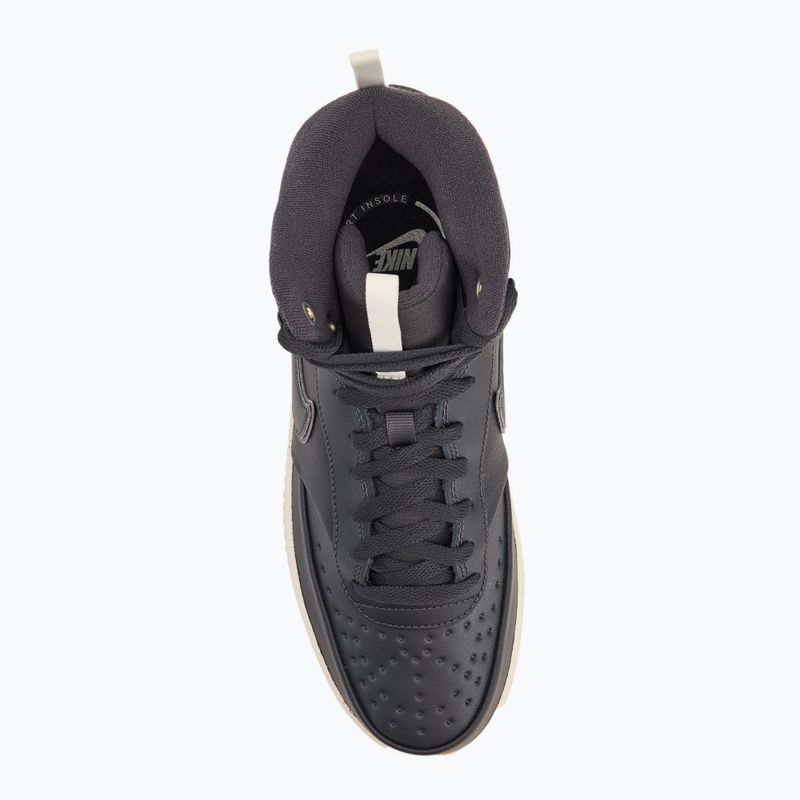 Férfi Nike Court Vision Mid elemi sötét füstszürke/világos csont/sötét füstszürke cipő 5