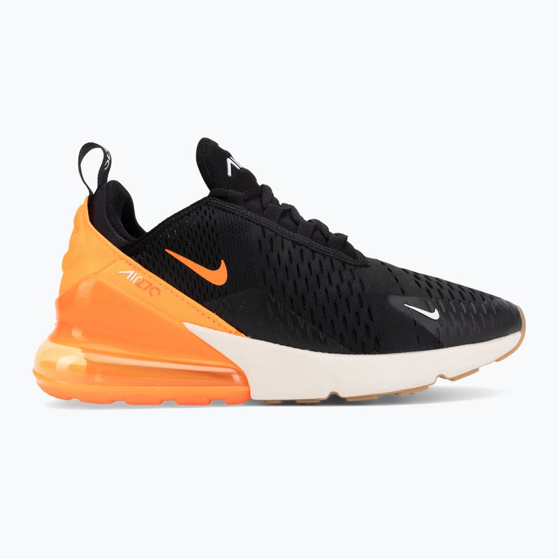 Nike Air Max 270 férfi cipő black/bright crimson/total orange 2