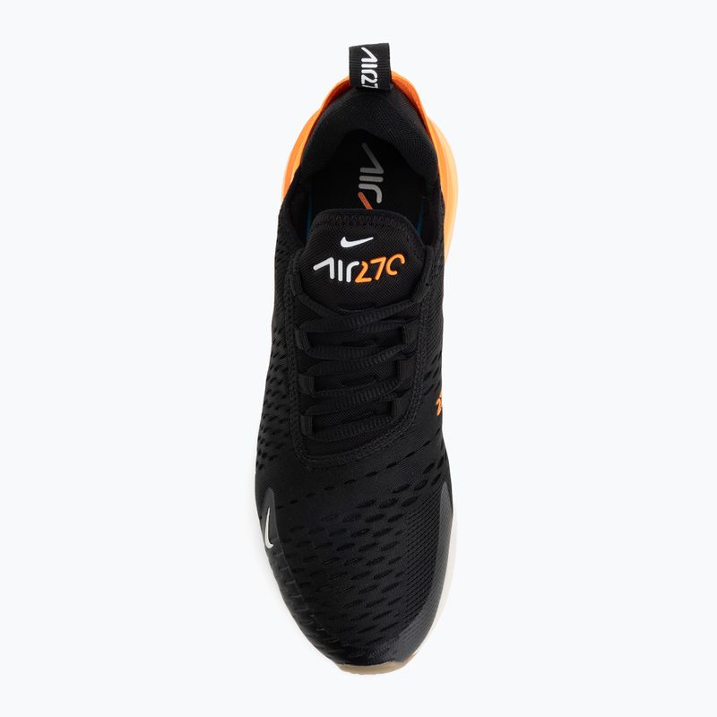 Nike Air Max 270 férfi cipő black/bright crimson/total orange 5