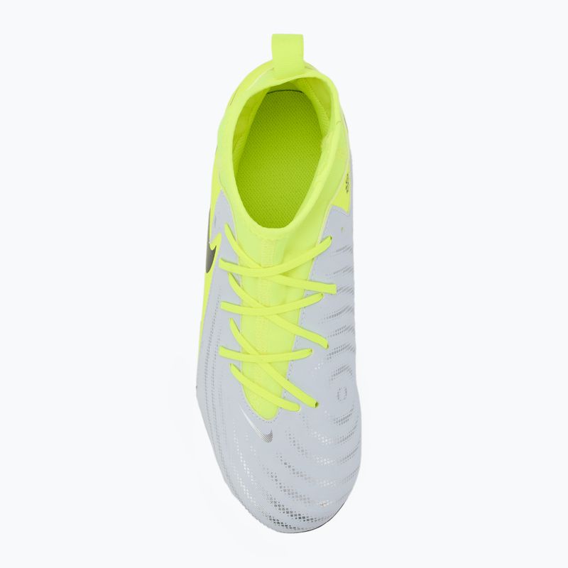 Nike Phantom Luna 2 Academy FG/MG metál ezüst/volt/fekete gyermek focicipő 5