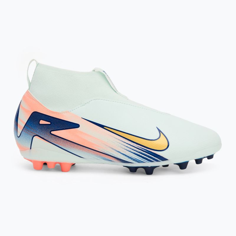 Gyermek futballcipő Nike Superfly 10 Academy Mercurial Dream Speed AG Jr alig zöld/bíbor pulzus/metál arany érme 2